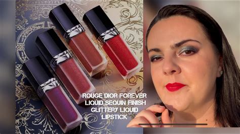 dior lipstick forever liquid sequin|Dior forever liquid lipstick review.